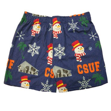 CSUF Holiday Pijama Boxer Shorts - Navy